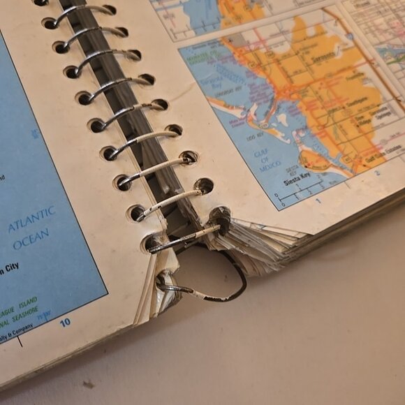 1994 Rand McNally Motor Carriers Road Atlas Laminated Coil Bound Large Scale - Picture 5 of 14